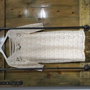 NEW WITH TAG SPENSE LACE CREAM DRESS SIZE 8